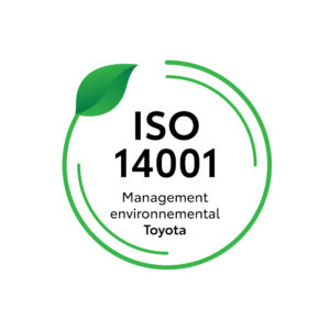 Logo ISO 14001 TOYOTA